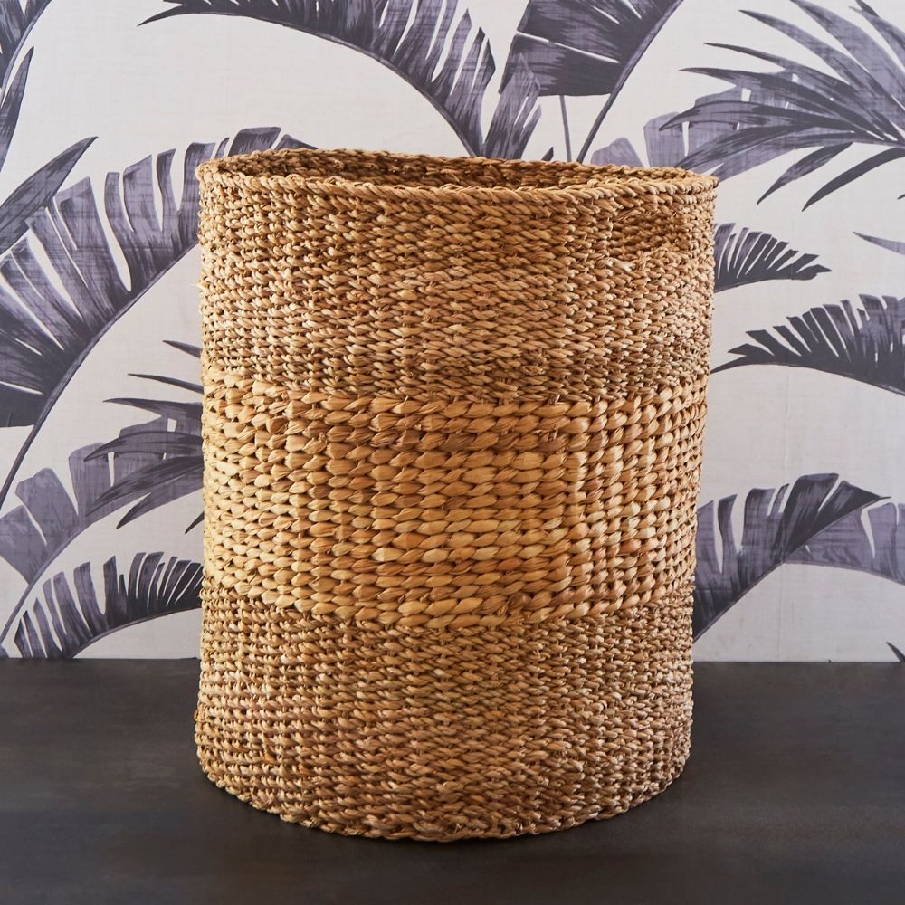 20" Tall Storge Cylinder Rope Basket